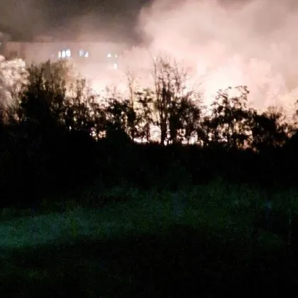 Пожар пламна в Плевен СНИМКИ