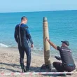 Откриха гигантска част от ракета на плаж край Синеморец СНИМКИ