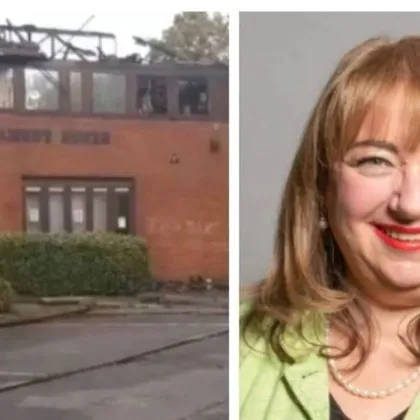 Полицията разследва пожар в офиса на британски депутат от Лейбъристката