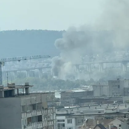 Пожар гори в този момент във Варна Огън е пламнал