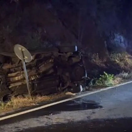 72 годишен шофьор загина при пътнотранспортно произшествие станало тази нощ около