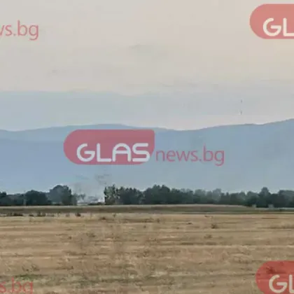 Пожар със значителни материални щети възникнал вчера в землището на