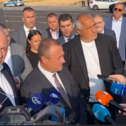 Лидерът на ГЕРБ Бойко Борисов присъства на откриването на последния