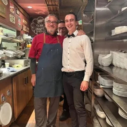 62 годишният Валентино Лусин бивш готвач в известния ресторант Норт Бийч