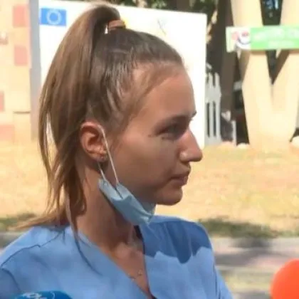 Жената ранена при тежката катастрофа на бул Драган Цанков в