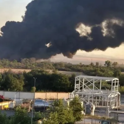 Край Плевен беше овладян пожарът възникнал вчера при утайниците на