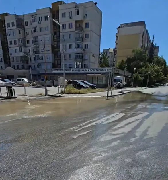 Авария остави без вода част от квартал в Пловдив