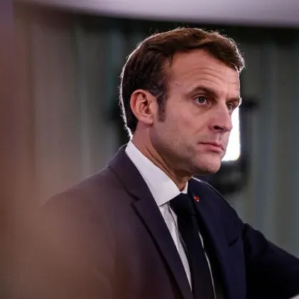 Френският президент Еманюел Макрон обяви днес на Общото събрание на