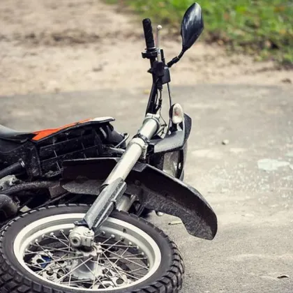 Мотоциклетист е приет в областната болница във Велико Търново със