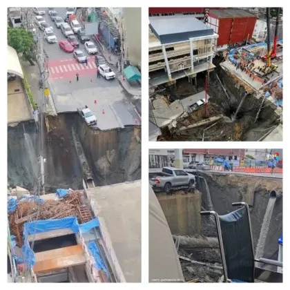 Не само у нас строителството понякога пропада – буквално В