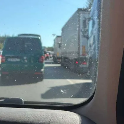 "Пак е паприкаш на Тракия": Ново задръстване по аутобана СНИМКА