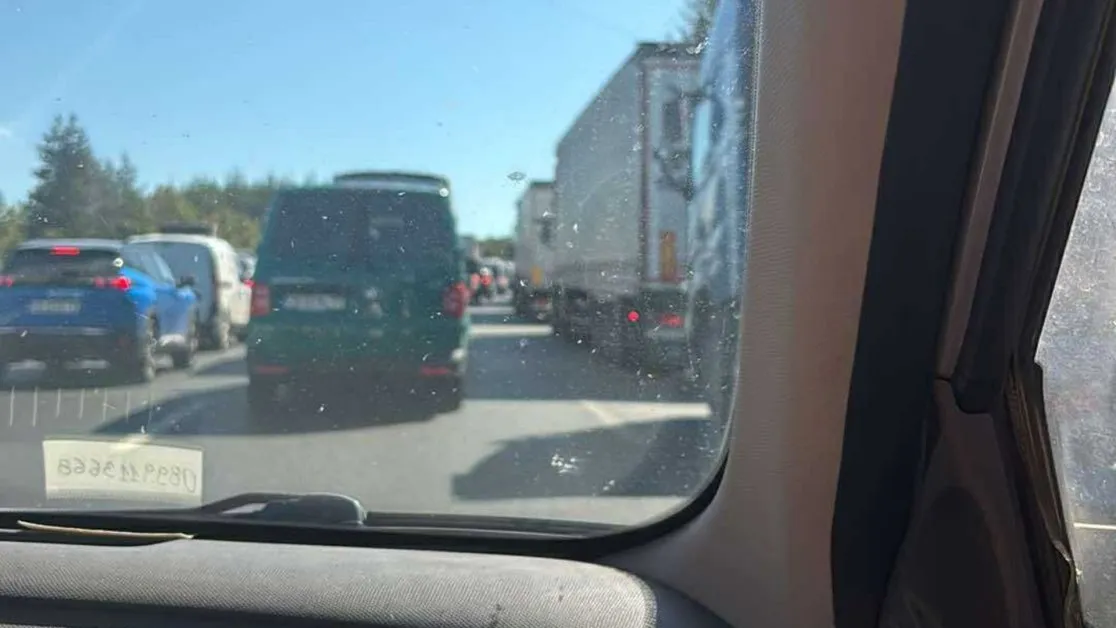"Пак е паприкаш на Тракия": Ново задръстване по аутобана СНИМКИ и ВИДЕО