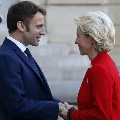 Председателят на Европейската комисия Урсула фон дер Лайен се озова