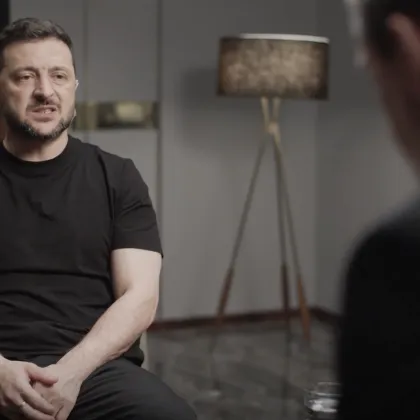 Украинският президент Володимир Зеленски каза в интервю за Аксиос че