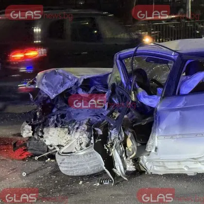 Тежка катастрофа стана тази нощ в Пловдив Инцидентът е регистриран