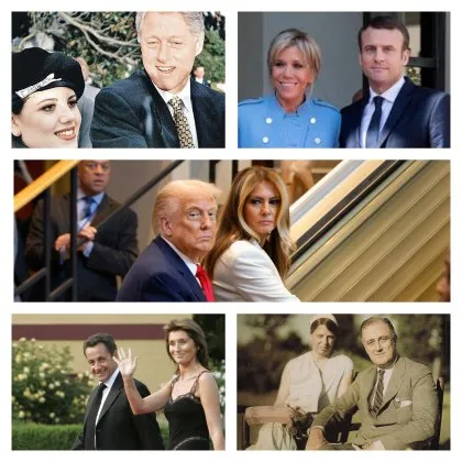 Доналд и Мелания Тръмп бяха хванати в неловък разговор на