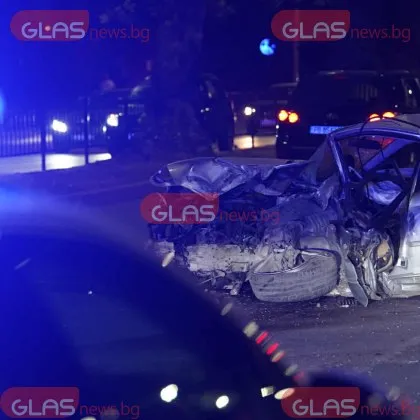 45 годишният шофьор който снощи около 19 45 ч загуби контрол над