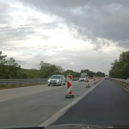 Интензивен трафик по магистрала Тракия Заради започналите преди дни ремонти