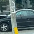 Две коли се удариха на светофар в София СНИМКИ