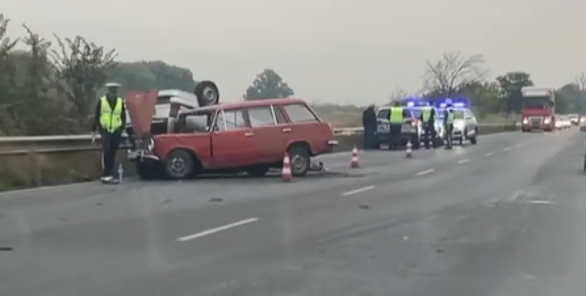 Двама души са в болница след катастрофата край Пловдив