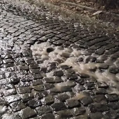 Авария оставя огромна част от Асеновград на сухо СНИМКА