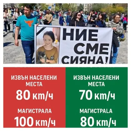 Бащата на Сияна с остър протест срещу новите правила за камиони