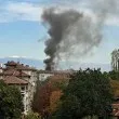 Пожар избухна в центъра на София СНИМКА и ВИДЕО