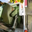 Кола на енергото блъсна сметосъбиращ камион в Хасково