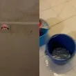 Студентско общежитие прокапа. Пари има, но не за ремонт - а игрище! ВИДЕО