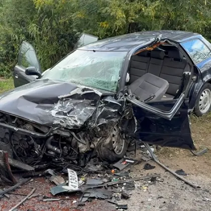 Челен сблъсък в Хасковско СНИМКИ
