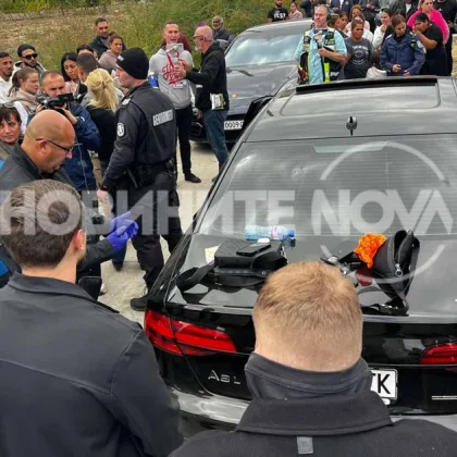 Предполагаеми купувачи на гласове се заключиха в луксозни коли в Огняново
