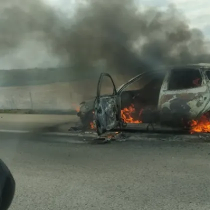 Временно движението при 81 км на автомагистрала Тракия посока София