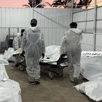 Израел предаде вчера телата на 45 палестинци на Червения кръст