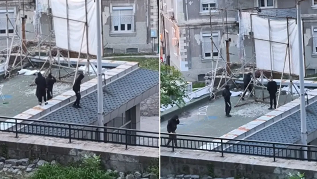 Младежи замерят с камъни движещи се автомобили в Пловдив ВИДЕО
