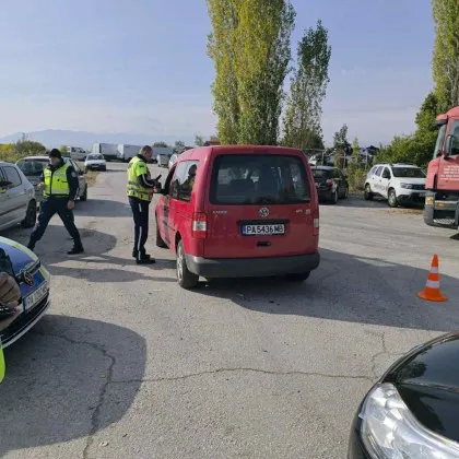 Акция на полицията в Пазарджик