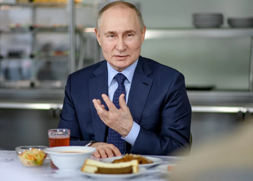 Какво закусва Владимир Путин?