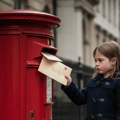 Осемгодишно момиче от Съмърсет Великобритания написа трогателно писмо до Бог