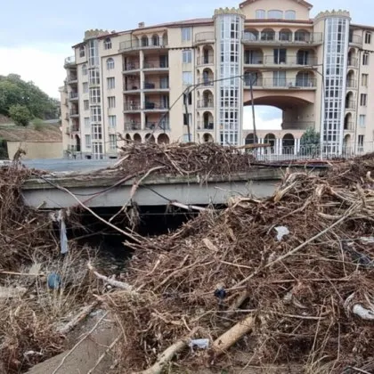 Съставен е констативен акт за премахване на Корекция на трасето