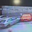 Мъж, бутащ кола, катастрофира - заби я в друг автомобил ВИДЕО