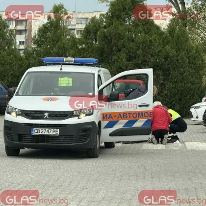 Кола на ДАИ блъсна пешеходец в Пловдив