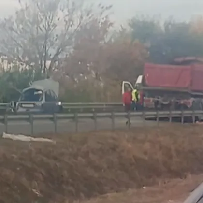 Почина шофьорът на автомобила който катастрофира тази сутрин на Околовръстния