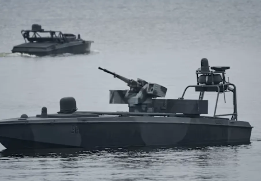 Украйна показа морски дрон, който може да нанася удари навсякъде в Черно море