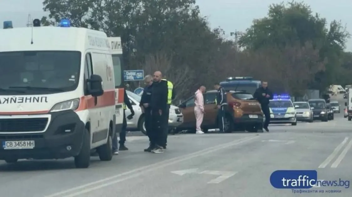 Нужна е помощ на моториста, пострадал при удара в Пловдив