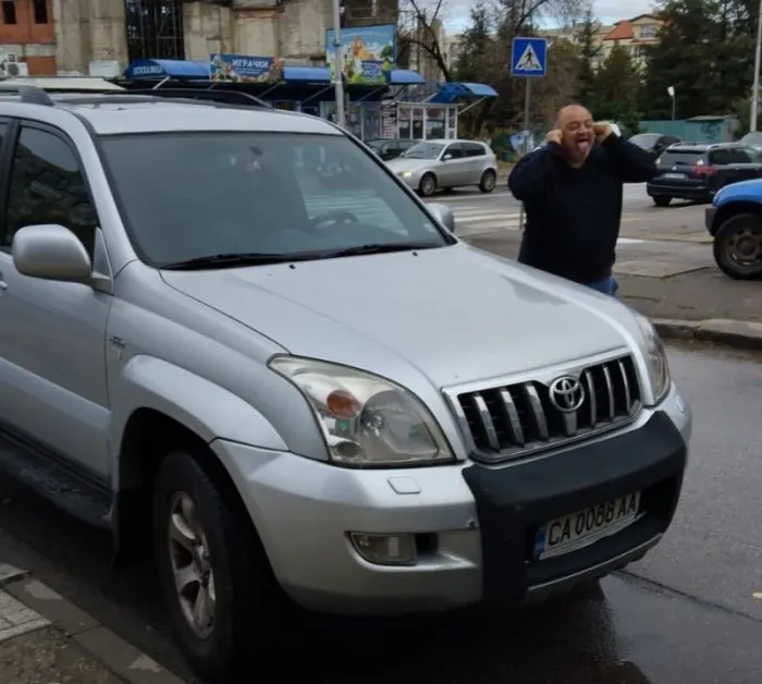 Шофьор превърна "зебра" в театър на абсурда и изнесе нервен моноспектакъл