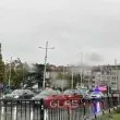 Тройна катастрофа на важен булевард в Пловдив СНИМКИ Тройна катастрофа на важен булевард в Пловдив СНИМКИ