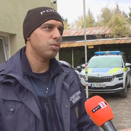 Служител на полицията в Долни Чифлик е с фрактура на