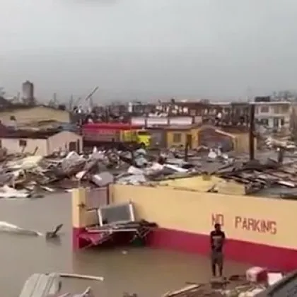 Ураганът Мелиса един от най мощните атлантически бури в историята удари