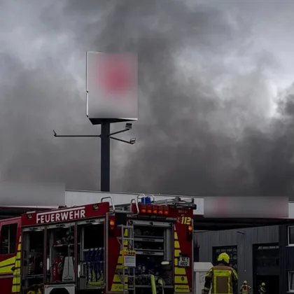 Експлозия на бензиностанция в Германия Експлозия на бензиностанция в Германия