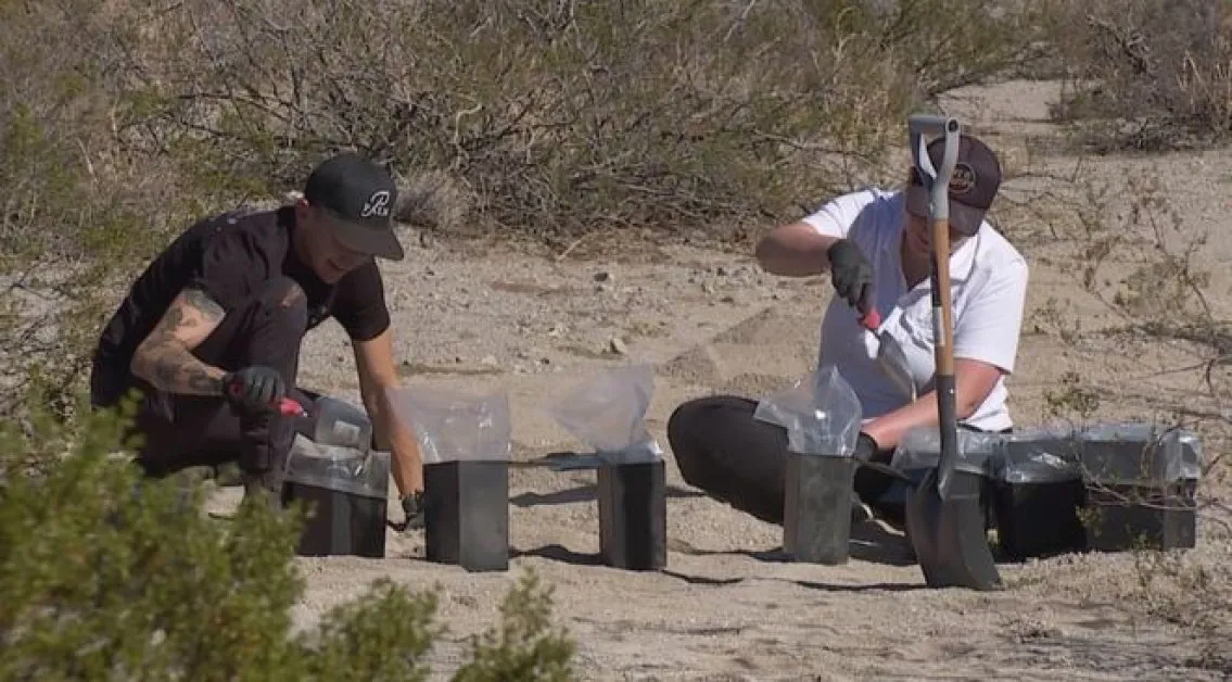 Над 300 са човешките останки, захвърлени край Лас Вегас ВИДЕО