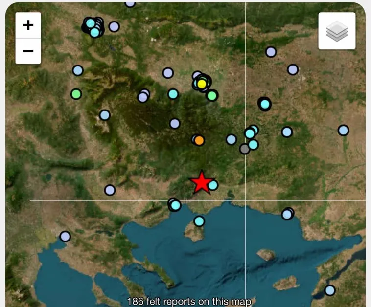 Силно земетресение разлюля Пловдив преди минути